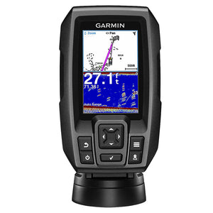 Garmin STRIKER 4 FishFinder w/4-Pin, 77/200kHz TM Transducer [010-01550-00] - BuoyMart.com  Fishfinder Only Garmin