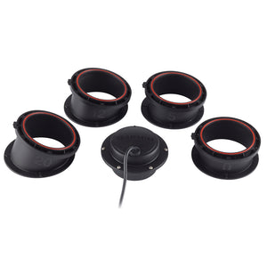 Garmin GT15M-IH Plastic, In-Hull, Mid-Band CHIRP Transducer - 85-165kHz, 600W, 8-Pin [010-12402-00] - BuoyMart.com  Transducers Garmin