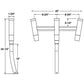 TACO Kite Fishing 3-Rod Cluster [F31-0770BSA-1] - BuoyMart.com  Rod Holders TACO Marine