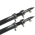 TACO 20' Carbon Fiber Outrigger Poles - Pair - Black [OT-4200CF] - BuoyMart.com  Outriggers TACO Marine