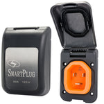 SmartPlug 30 AMP Male Non-Metallic Inlet Cover - Black [BM30PB] - BuoyMart.com  Shore Power SmartPlug