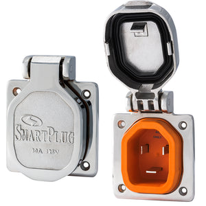 SmartPlug 30 AMP Male Inlet Cover - Stainless Steel [BM30NT] - BuoyMart.com  Shore Power SmartPlug