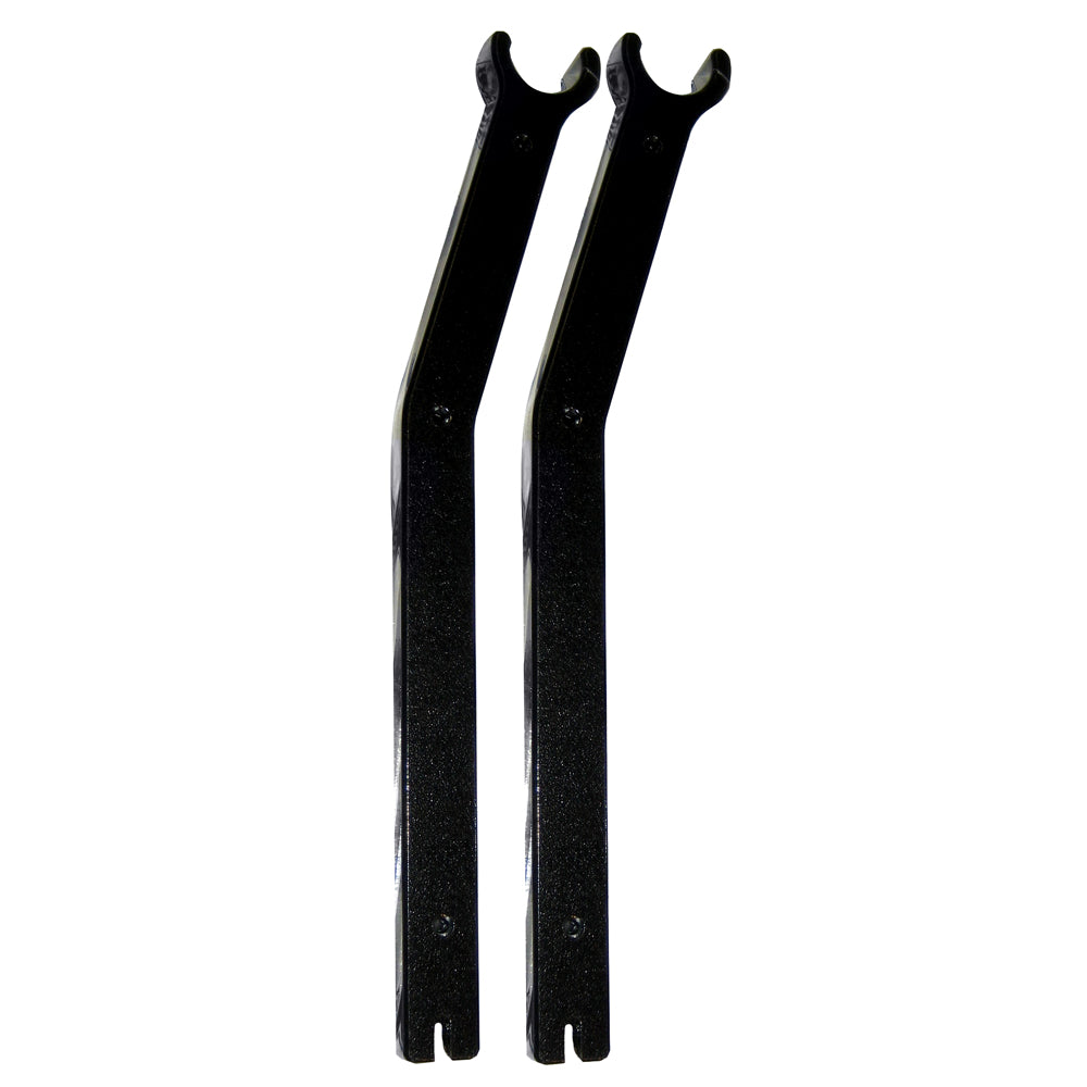 Rupp Outrigger Supports W/2" Offset - Pair [MI-1050-ORS] - BuoyMart.com  Outrigger Accessories Rupp Marine