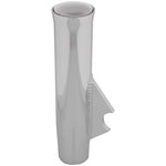 TACO Flared Weld-On Rod Holder 9-3/4"L x 1-3/4"ID - White Liner Polished Finish - 3/8" Coped Blade [F31-2230BXY-4A] TACO Marine