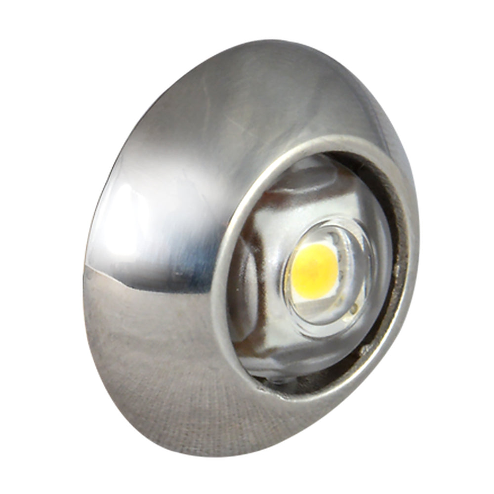 Lumitec Exuma Courtesy Light - Polished Stainless Housing - Blue Light [101050] - BuoyMart.com  Interior / Courtesy Light Lumitec