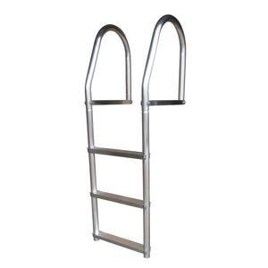 Dock Edge Fixed Eco - Weld Free Aluminum 3-Step Dock Ladder [2073-F] - BuoyMart.com  Ladders Dock Edge