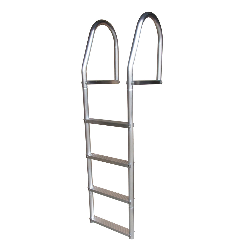 Dock Edge Fixed Eco - Weld Free Aluminum 4-Step Dock Ladder [2074-F] - BuoyMart.com  Ladders Dock Edge