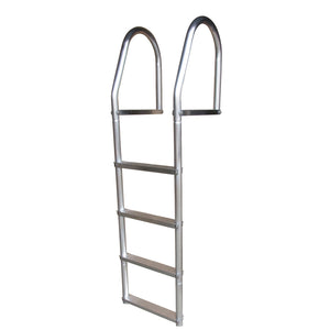 Dock Edge Fixed Eco - Weld Free Aluminum 4-Step Dock Ladder [2074-F] - BuoyMart.com  Ladders Dock Edge