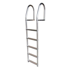 Dock Edge Fixed Eco - Weld Free Aluminum 5-Step Dock Ladder [2075-F] - BuoyMart.com  Ladders Dock Edge