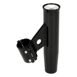 Lee's Clamp-On Rod Holder - Black Aluminum - Vertical Mount - Fits 1.660 O.D. Pipe [RA5003BK] - BuoyMart.com  Rod Holders Lee's Tackle