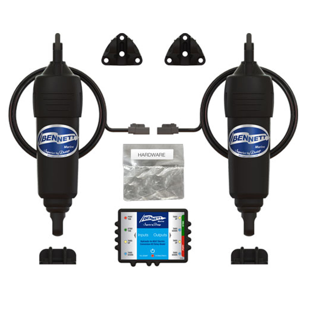 Bennett Hydraulic to BOLT Electric Conversion Kit [HYDBOLTCON] - BuoyMart.com  Trim Tabs Bennett Marine