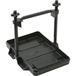 Attwood Heavy-Duty All-Plastic Adjustable Battery Tray - 27 Series [9098-5] - BuoyMart.com  Accessories Attwood Marine