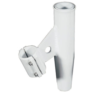 Lee's Clamp-On Rod Holder - White Aluminum - Vertical Mount - Fits 1.900" O.D. Pipe [RA5004WH] - BuoyMart.com  Rod Holders Lee's Tackle