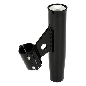 Lee's Clamp-On Rod Holder - Black Aluminum - Vertical Mount - Fits 2.375" O.D. Pipe [RA5005BK] - BuoyMart.com  Rod Holders Lee's Tackle