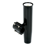 Lee's Clamp-On Rod Holder - Black Aluminum - Horizontal Mount - Fits 1.050" O.D. Pipe [RA5201BK] - BuoyMart.com  Rod Holders Lee's Tackle