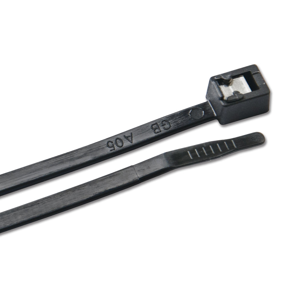 Ancor 11" UV Black Self Cutting Cable Zip Ties - 500-Pack [199265] - BuoyMart.com  Wire Management Ancor