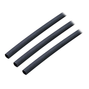 Ancor Adhesive Lined Heat Shrink Tubing (ALT) - 3/16" x 3" - 3-Pack - Black [302103] - BuoyMart.com  Wire Management Ancor