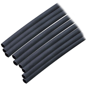 Ancor Adhesive Lined Heat Shrink Tubing (ALT) - 3/16" x 6" - 10-Pack - Black [302106] - BuoyMart.com  Wire Management Ancor