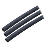 Ancor Adhesive Lined Heat Shrink Tubing (ALT) - 1/4" x 3" - 3-Pack - Black [303103] - BuoyMart.com  Wire Management Ancor