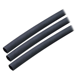 Ancor Adhesive Lined Heat Shrink Tubing (ALT) - 1/4" x 3" - 3-Pack - Black [303103] - BuoyMart.com  Wire Management Ancor