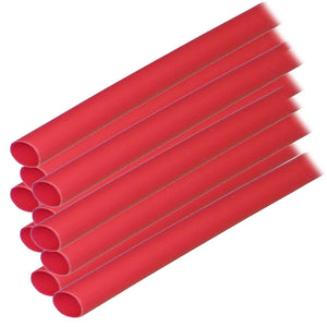 Ancor Adhesive Lined Heat Shrink Tubing (ALT) - 1/4" x 12" - 10-Pack - Red [303624] - BuoyMart.com  Wire Management Ancor