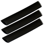 Ancor Adhesive Lined Heat Shrink Tubing (ALT) - 3/4" x 3" - 3-Pack - Black [306103] - BuoyMart.com  Wire Management Ancor