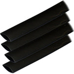 Ancor Adhesive Lined Heat Shrink Tubing (ALT) - 3/4" x 12" - 4-Pack - Black [306124] - BuoyMart.com  Wire Management Ancor