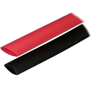 Ancor Adhesive Lined Heat Shrink Tubing (ALT) - 3/4" x 3" - 2-Pack - Black/Red [306602] - BuoyMart.com  Wire Management Ancor