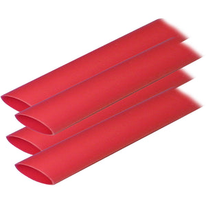 Ancor Adhesive Lined Heat Shrink Tubing (ALT) - 3/4" x 12" - 4-Pack - Red [306624] - BuoyMart.com  Wire Management Ancor