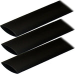 Ancor Adhesive Lined Heat Shrink Tubing (ALT) - 1" x 3" - 3-Pack - Black [307103] - BuoyMart.com  Wire Management Ancor