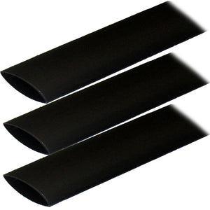 Ancor Adhesive Lined Heat Shrink Tubing (ALT) - 1" x 12" - 3-Pack - Black [307124] - BuoyMart.com  Wire Management Ancor