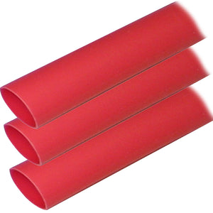 Ancor Adhesive Lined Heat Shrink Tubing (ALT) - 1" x 12" - 3-Pack - Red [307624] - BuoyMart.com  Wire Management Ancor