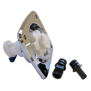 Jabsco Water Pressure Regulator - Flush Mount - Chrome - 45 psi [44412-2045] - BuoyMart.com  Accessories Jabsco