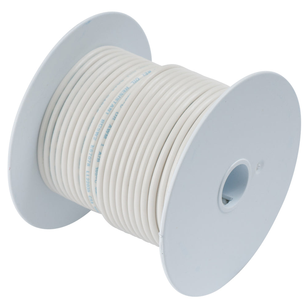 Ancor White 18 AWG Tinned Copper Wire - 100' [100910] - BuoyMart.com  Wire Ancor