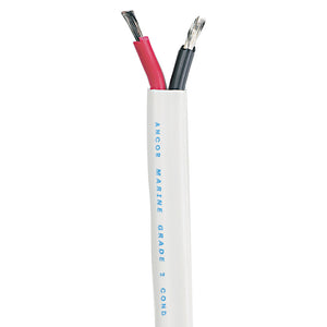 Ancor Standard Duplex Cable - Flat 8/2 AWG - 2 x 8mm Red/Black - 250' [120925] - BuoyMart.com  Wire Ancor