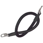 Ancor Battery Cable Assembly, 2 AWG (34mm) Wire, 5/16" (7.93mm) Stud, Black - 18" (45.7cm) [189140] - BuoyMart.com  Wire Ancor