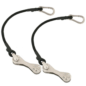 Taco Shock Cord w/Double Roller (Pair) [COK-0022-2] - BuoyMart.com  Outrigger Accessories TACO Marine
