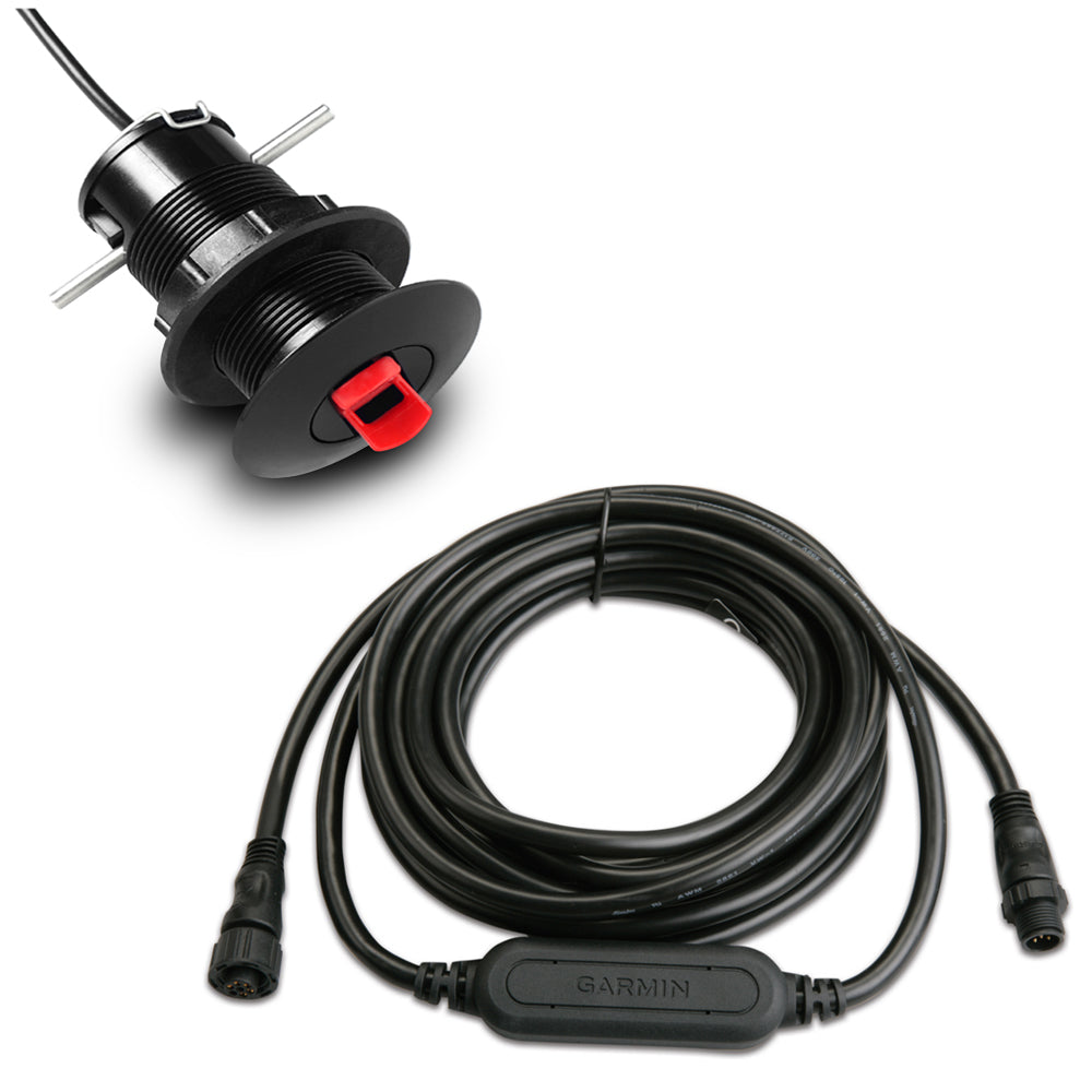 Garmin GST 43 Thru-Hull Speed/Temperature Transducer w/GST 10 Bundle [010-04284-00] - BuoyMart.com  Transducers Garmin
