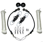 Rupp Top Gun Single Rigging Kit w/Nok-Outs f/Riggers Up To 23' [CA-0025-TG] - BuoyMart.com  Outrigger Accessories Rupp Marine