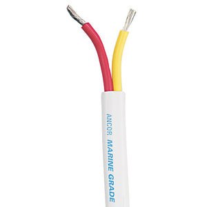 Ancor Safety Duplex Cable - 14/2 AWG - Red/Yellow - Flat - 1,000' [124599] - BuoyMart.com  Wire Ancor