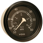 VDO Cockpit Marine 85mm (3-3/8") 60 MPH Pitot Speedometer - Black Dial/Bezel [260-11795] - BuoyMart.com  Gauges VDO