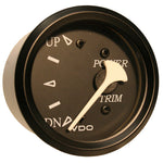 VDO Cockpit Marine Trim Gauge - f/Evinrude and Johnson Engines - Black Dial/Bezel [382-11804] - BuoyMart.com  Gauges VDO