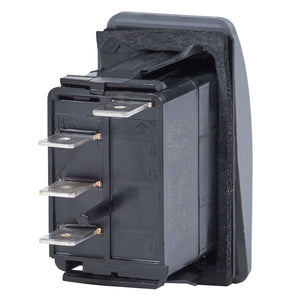 Blue Sea 7932 Contura II Switch SPDT Black - (ON)-OFF-ON [7932] - BuoyMart.com  Switches & Accessories Blue Sea Systems
