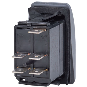 Blue Sea 7934 Contura II Switch DPST Black - OFF-ON [7934] - BuoyMart.com  Switches & Accessories Blue Sea Systems
