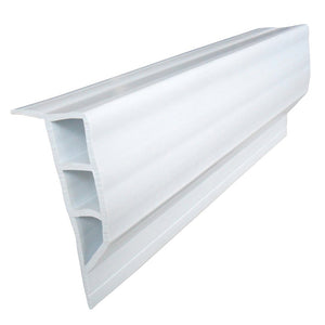 Dock Edge Standard PVC Full Face Profile - 16' Roll - White [1160-F] - BuoyMart.com  Bumpers/Guards Dock Edge