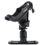 Scotty 282 Baitcaster Rod HolderTrack Combo w/Gearhead & 4" Track [0282-BK] - BuoyMart.com  Rod Holders Scotty