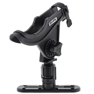 Scotty 282 Baitcaster Rod HolderTrack Combo w/Gearhead & 4" Track [0282-BK] - BuoyMart.com  Rod Holders Scotty