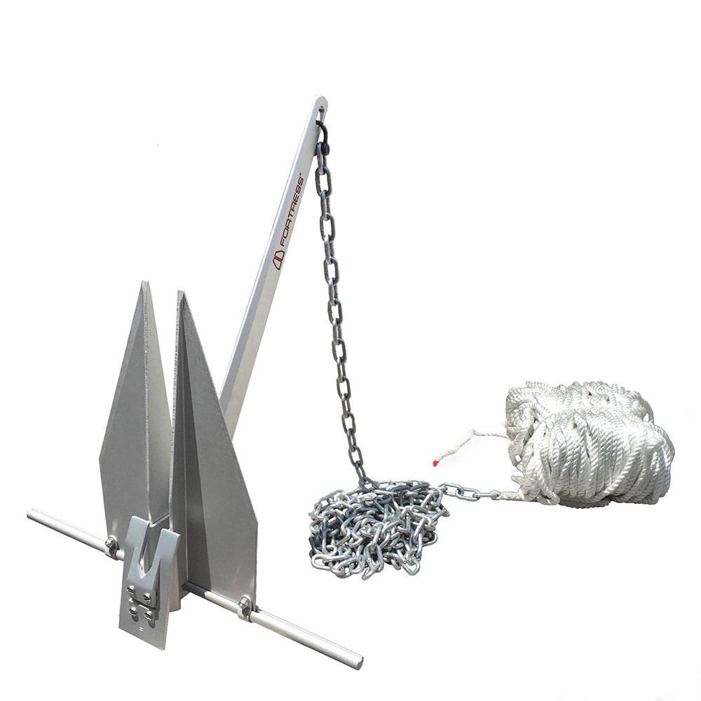 Fortress FX-7 Complete Anchoring System [FX-7-AS] - BuoyMart.com  Anchors Fortress Marine Anchors