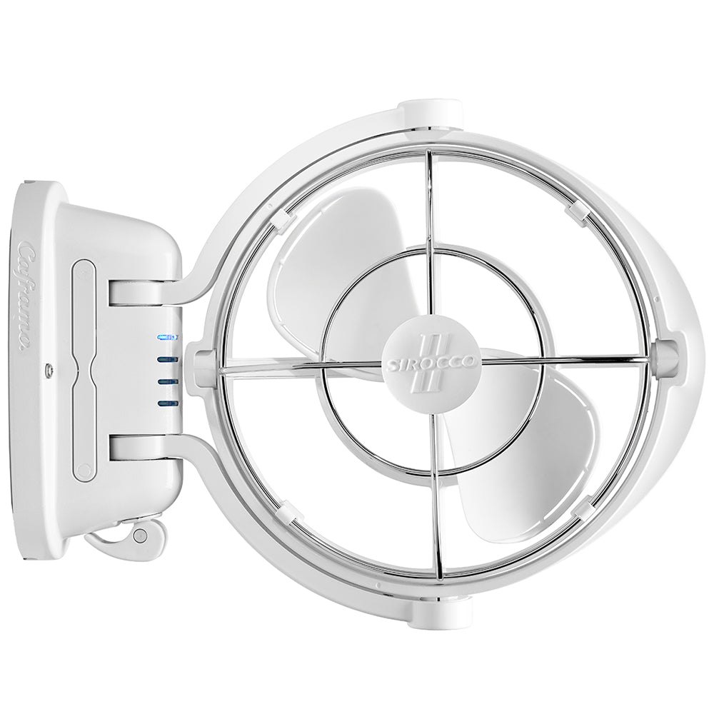 SEEKR by Caframo Sirocco II 3-Speed 7" Gimbal Fan - White - 12-24V [7010CAWBX] - BuoyMart.com  Fans SEEKR by Caframo