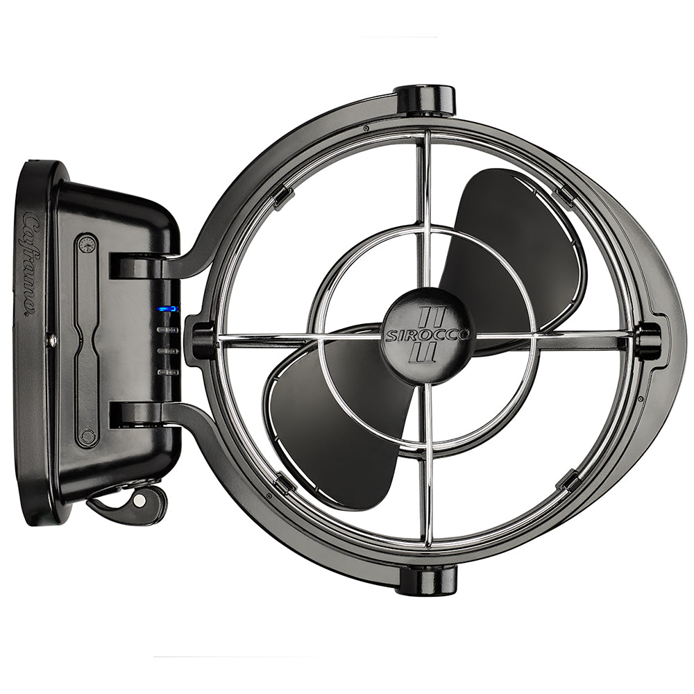 SEEKR by Caframo Sirocco II 3-Speed 7" Gimbal Fan - Black - 12-24V [7010CABBX] - BuoyMart.com  Fans SEEKR by Caframo